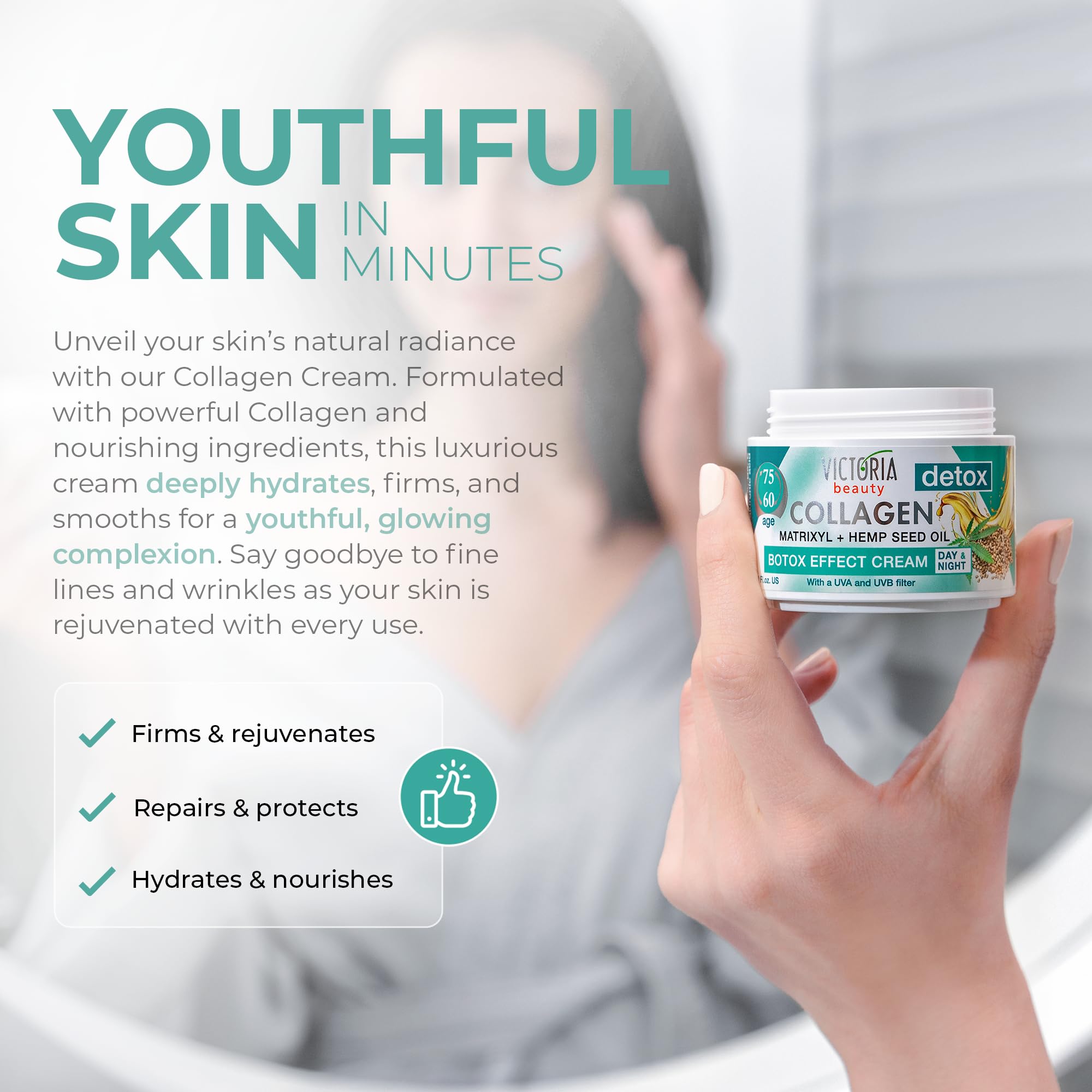Amazon.com: Skin Care Detox Day and NightFace Cream Anti-Aging